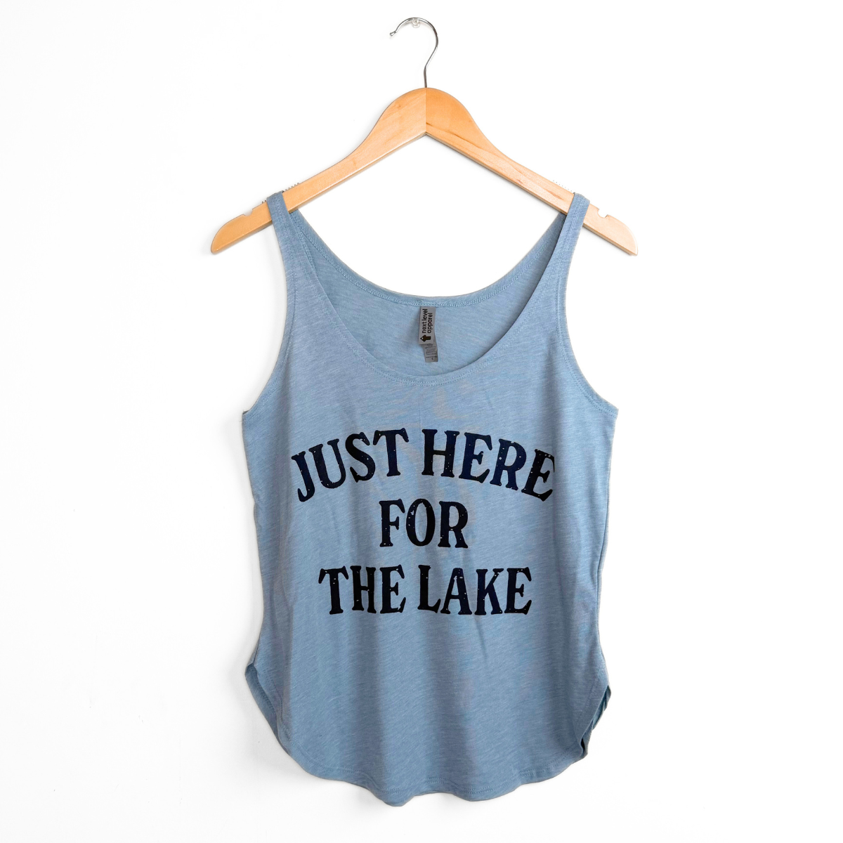 Just Here for the Lake Ladies Tank