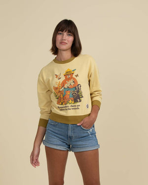 Babes in the Woods Women's Crewneck Sweatshirt