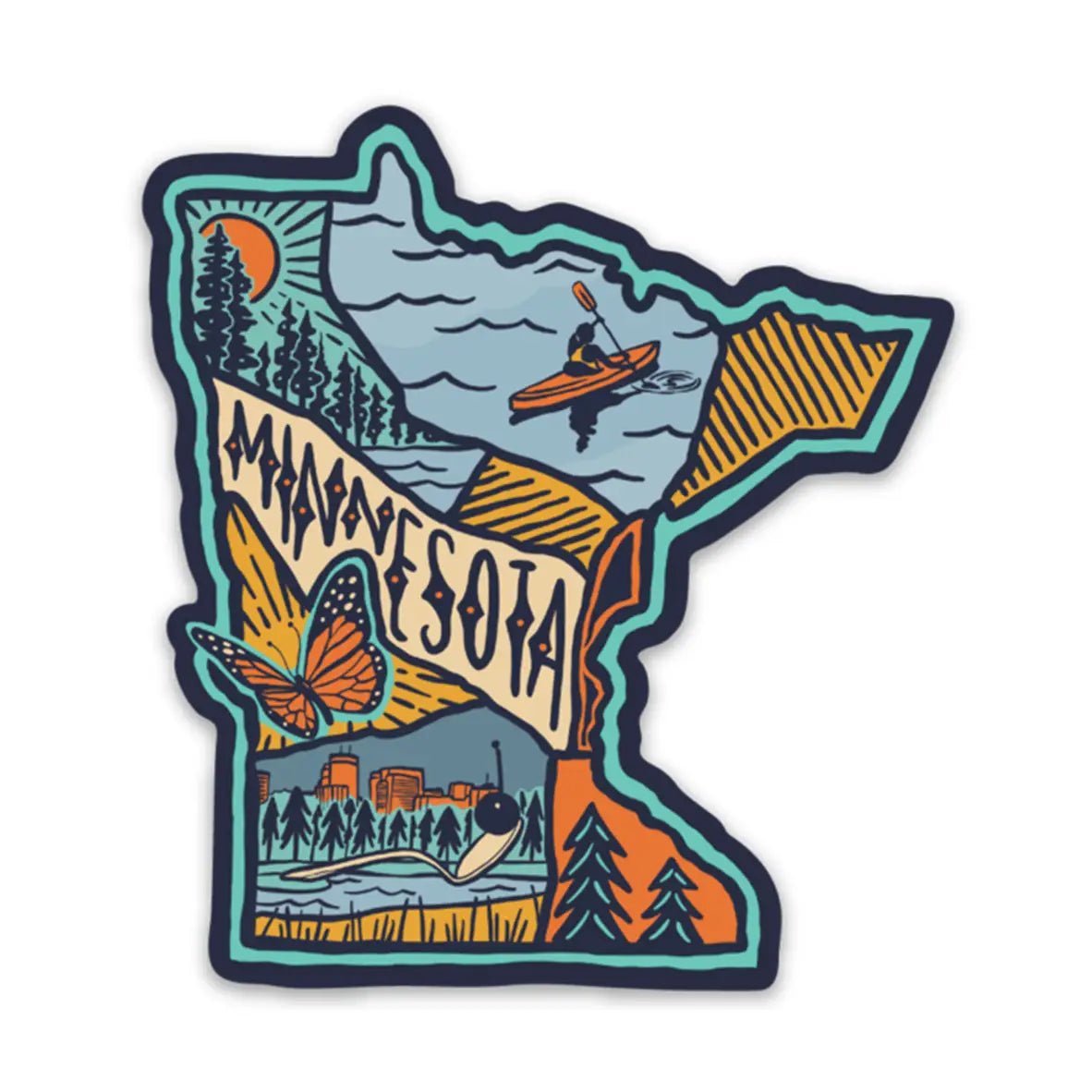 Minnesota Love Sticker