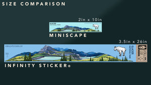 Riverscape Miniscape Sticker