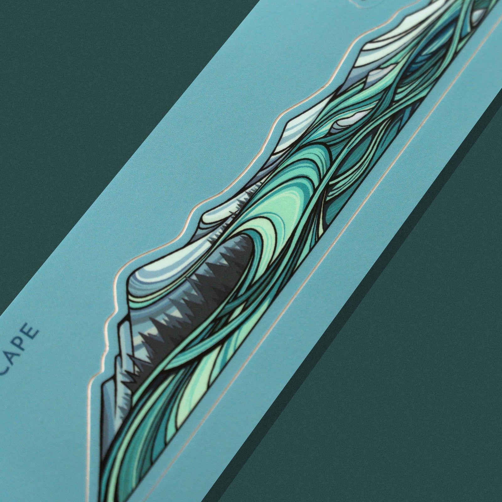 Riverscape Miniscape Sticker