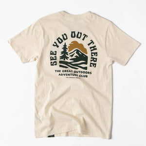 See You Out There Unisex Short Sleeve Tee
