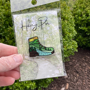 Waterfall Hiking Boot  - Acrylic Pin