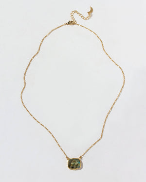 Wild & Grounded Necklace- Labradorite