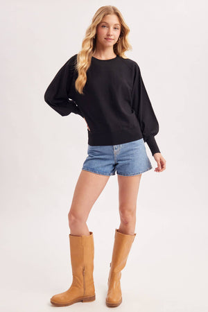 LIGHTWEIGHT KNIT SWEATER PULLOVER
