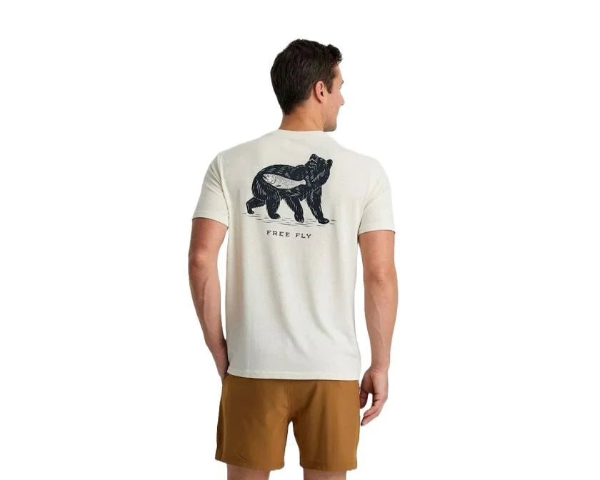 Wild Caught Tee - Heather Grey