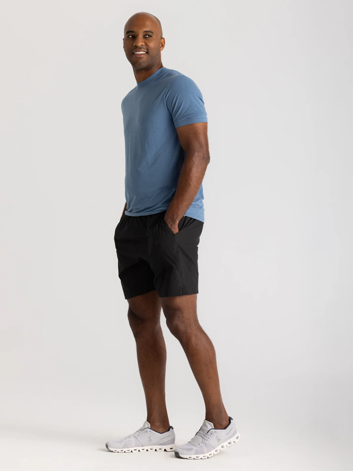 Men's Lined Active Breeze Short 7 - Black