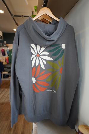 In Full Bloom Unisex Hoodie - Charcoal