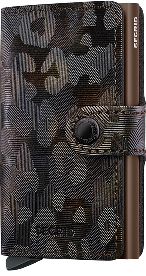 Miniwallet - Jungle Brown
