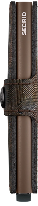 Miniwallet - Jungle Brown