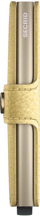 Miniwallet - Pebble Butter Yellow
