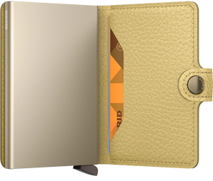 Miniwallet - Pebble Butter Yellow
