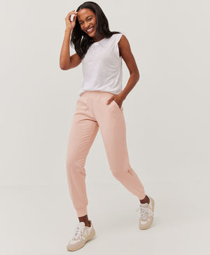 The Studio Banded Jogger - Blush