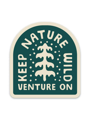 Keep Nature Wild Stickers