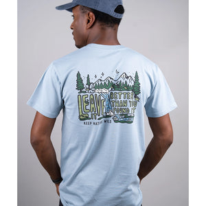 Leave It Better Unisex Tee - Pale Blue