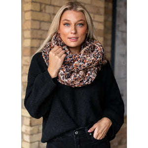 Loom Woven Infinity Scarf