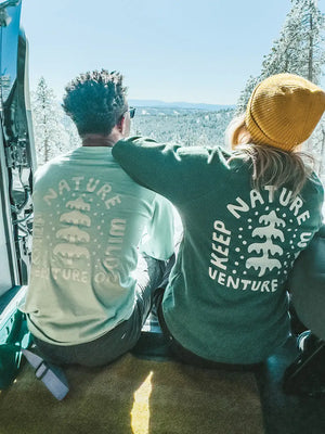 Venture On Peaceful Pine Unisex Long Sleeve