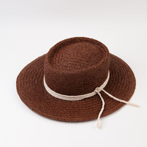 Seabreeze Boater Straw Hat
