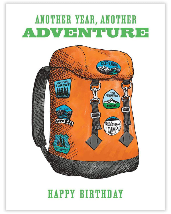 Backpack Adventure Card