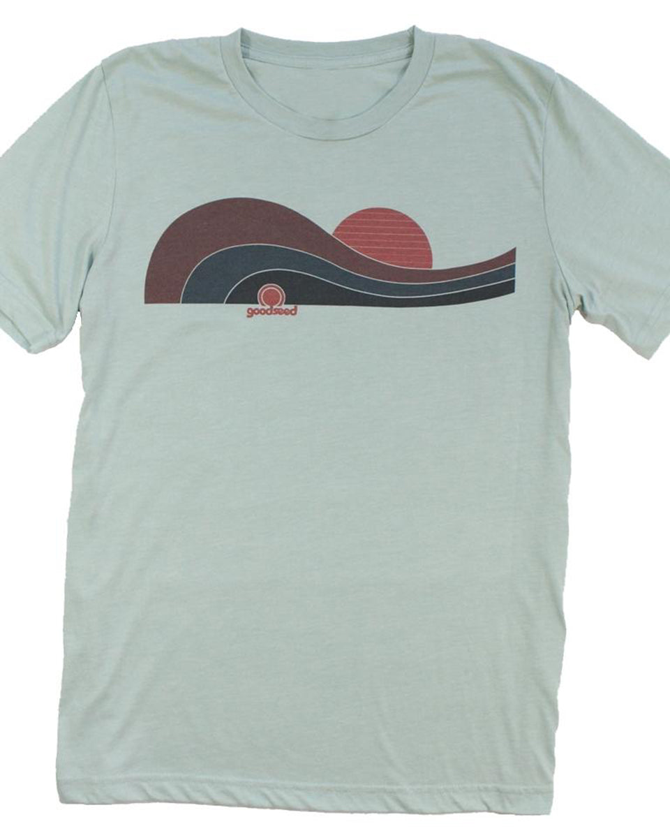 Outside Unisex Tee - Dusty Blue