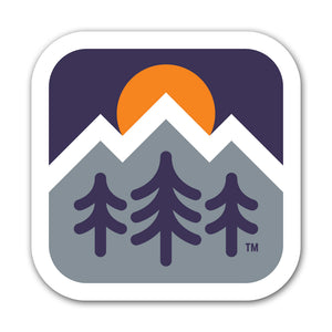 Peaks & Pines Sticker