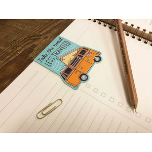 Traveled Camper Magnetic Bookmark