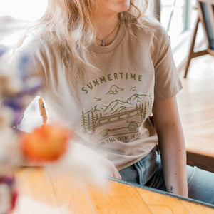 Summertime and The Livin' Is Easy Unisex Tee