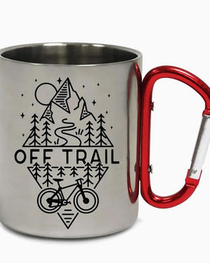 Off Trail Biking Carabiner Steel Camping Mug
