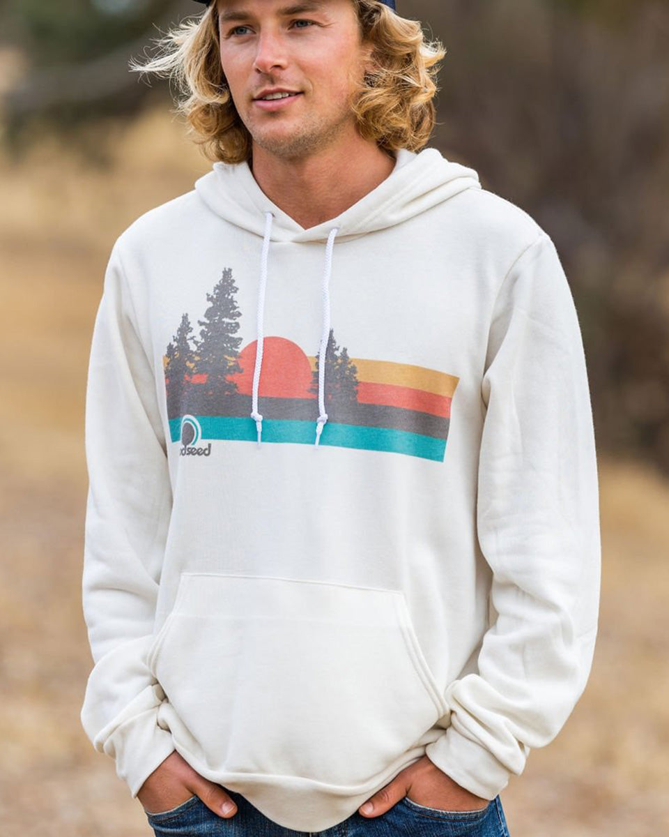 Retro Pines Outdoor Pullover Sweatshirt | Keep Nature Wild