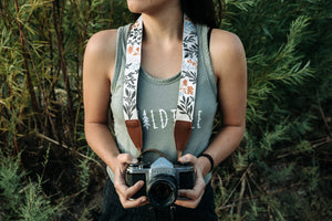 Wildflower Camera Strap