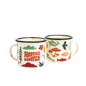 Happiest Camper Enamel Mug