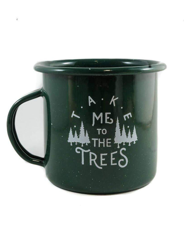 The Trees Enamel Cup