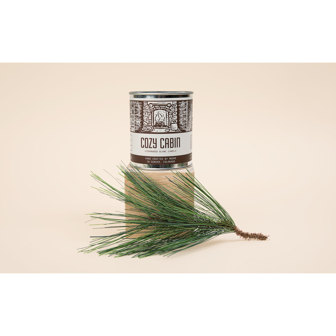 Cozy Cabin 1/2 Pint Candle