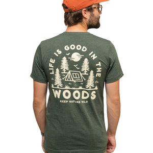 Good in the Woods T-Shirt - Forest