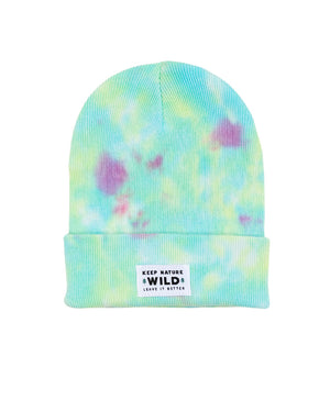 Twin Pines Cuffed Beanie Tie Dye