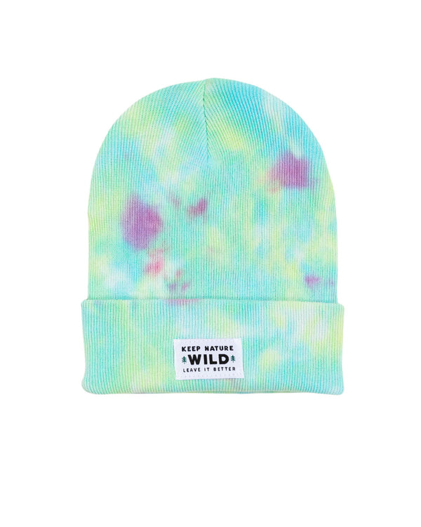 Twin Pines Cuffed Beanie Tie Dye