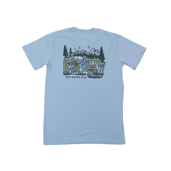 Leave It Better Unisex Tee - Pale Blue