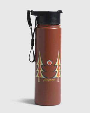 Trippy Trees 22 oz. Insulated Steel Water Bottle