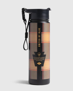 Plaid 22 oz. Insulated Steel Water Bottle