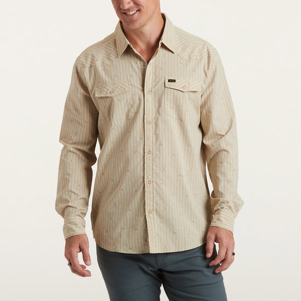 H Bar B Tech Long Sleeve - Au Natural