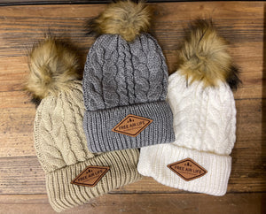 Free Air Life Faux Fur Beanie - Oatmeal