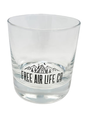 Free Air Life Whiskey Glass