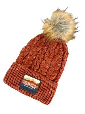 Frosted Slife Beanie - Auburn