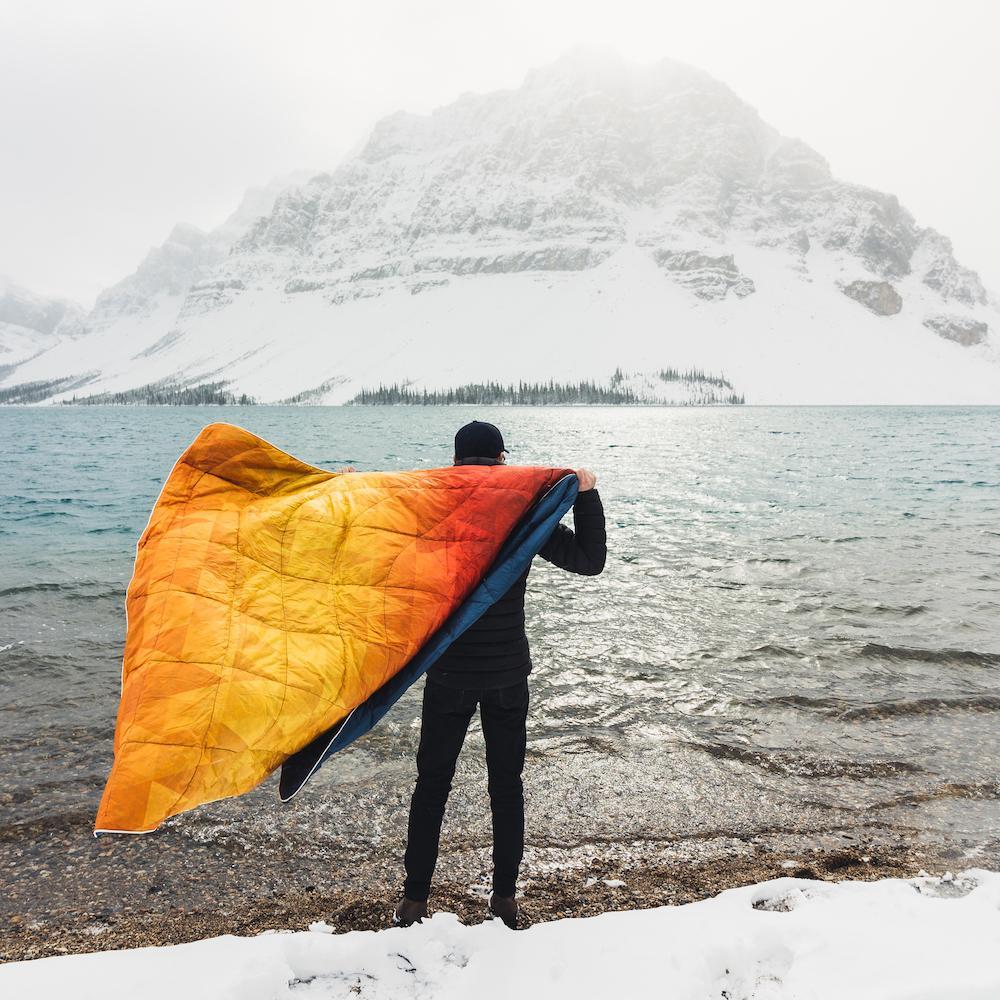 Rumpl down puffy blanket on sale