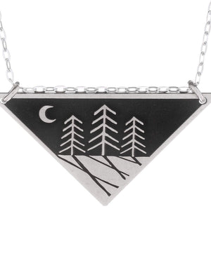 Zen Night Forest Necklace