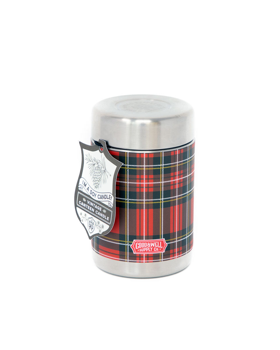Vintage Canteen Candle - Around the Fire