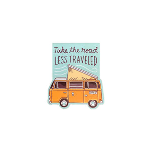 Traveled Camper Magnetic Bookmark