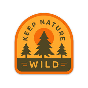 Keep Nature Wild Stickers