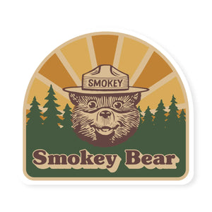 Smokey Bear Sticker