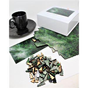 Forest Mist Tessellation Jigsaw Puzzle - 550 Pieces